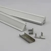 Kép 1/3 - 1m 30°/60° dőlésszöggel rendelkező alumínium profil, alusín Max.12 mm széles Ledszalaghoz