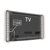 Kép 4/4 - USB TV háttérvilágítás Meleg fehér