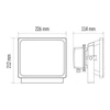 Kép 6/7 - EMOS LED REFLEKTOR 30W PROFI NW