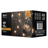 Kép 3/6 - KARÁCSONYI FÉNYF CLASSIC 4M 40LED IP44 IDŐZÍTŐ VINTAGE