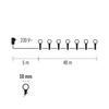 Kép 2/8 - KARÁCSONYI FÉNYF CHERRY 48M 480LED IP44 IDŐZÍTŐ SZÍNES