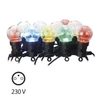 Kép 1/9 - HOME DECO PARTY FÉNYF 5M 50LED 10×G ÁTL.BÚRA IP44 SZÍNES