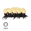 Kép 1/8 - HOME DECO PARTY FÉNYF 5M 50LED 10×G IP44 TEJ BÚRA MELEG F.