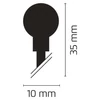 Kép 2/5 - KARÁCSONYI FÉNYF CHERRY MULTIF 8M 80LED IP44 HIDEG FEHÉR