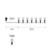 Kép 2/4 - KARI FÉNYF CLASSIC M-APP 2/1 15M 150LED IP44 HF/MF