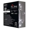 Kép 3/3 - KARI FÉNYF NANO 0.9M 10LED IP20 EZÜST 2×AA HIDEG F