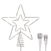 Kép 1/5 - CNT - CSILLAG CSÚCSDÍSZ 30LED, ÁTTETSZŐ, MELEG FEH