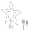 Kép 2/5 - CNT - CSILLAG CSÚCSDÍSZ 30LED, ÁTTETSZŐ, MELEG FEH