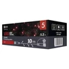 Kép 3/7 - CNT - KARÁCSONYI FÉNY 10M 100LED IP44 PIROS