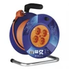 Kép 8/8 - Kábeldob 25 m / 4 aljzat / narancssárga / PVC / 230 V / 1,5 mm2