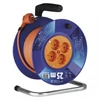 Kép 4/8 - Kábeldob 25 m / 4 aljzat / narancssárga / PVC / 230 V / 1,5 mm2