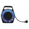 Kép 3/10 - Kábeldob 10 m / 4 aljzat / fekete / PVC / 230 V / 1 mm2