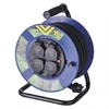 Kép 3/6 - Kültéri kábeldob 25 m / 4 aljzat / fekete / gumi / 230 V / 2,5 mm2