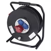 Kép 3/9 - Kültéri kábeldob 33 m / 3 aljzat / fekete / gumi / 230V/400V / 2,5 mm2