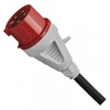Kép 9/9 - Kültéri kábeldob 33 m / 3 aljzat / fekete / gumi / 230V/400V / 2,5 mm2