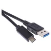 Kép 2/5 - Töltő- és adatkábel USB-A 3.0 / USB-C 3.1, 1 m, fekete