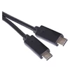 Kép 2/3 - Töltő- és adatkábel USB-C 3.1 / USB-C 3.1, 1 m, fekete
