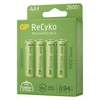 Kép 4/13 - GP ReCyko NiMH Akkumulátor HR6 (AA) 2700mAh 4db