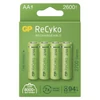 Kép 1/13 - GP ReCyko NiMH Akkumulátor HR6 (AA) 2700mAh 4db