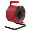 Kép 1/9 - Kábeldob 50 m / 4 aljzat / piros / PVC / 230 V / 1,5 mm2
