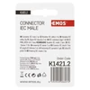 Kép 4/6 - EMOS IEC csatlakozó ferde 2db/bliszter
