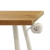 Kép 8/8 - Hosszabbító - kocka 1,9 m / 4 aljzat / fehér / PVC / USB / 1,5 mm2