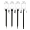 Kép 1/7 - LED dekoráció – leszúrható lámpák fehér, kültéri és beltéri, hideg fehér