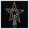 Kép 11/13 - Standard LED sorolható karácsonyi csillag, 28,5 cm, kültéri és beltéri, meleg fehér