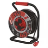 Kép 3/7 - Kültéri kábeldob 40 m / 4 aljzat / fekete / gumi-neoprén / 230V / 2,5 mm2