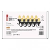 Kép 6/7 - LED fényfüzér – 10× party égő, 4,5 m, kültérre és beltérre, vintage