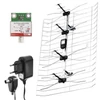 Kép 2/5 - Kültéri antenna EM-025, 0–100 km, DVB-T2, DAB, LTE/4G szűrő