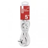 Kép 6/6 - Hosszabbító 5 m / 3 aljzat / fehér / PVC / 1,5 mm2