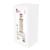 Kép 3/6 - LED dekoráció, fa – hóember, 46 cm, 2x AA, beltéri, meleg fehér, időzítő