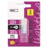 Kép 1/10 - EMOS Classic LED izzó JC G9 2.6W 320lm természetes fehér