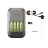 Kép 5/15 - GP Akkumulátor töltő Charge 10 S491 + 4× AA