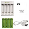 Kép 5/8 - GP Akkumulátor töltő Eco E411+2xAA ReCyko 2000mAh