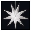 Kép 4/9 - LED papír csillag, függeszthető, 60 cm, beltérre