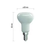 Kép 7/10 - EMOS Classic LED izzó R50 E14 4W 450lm meleg fehér
