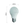 Kép 7/10 - EMOS Classic LED izzó A60 E27 8.5W 806lm hideg fehér