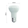 Kép 5/9 - EMOS Classic LED izzó R63 E27 8.8W 806lm meleg fehér