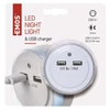 Kép 6/8 - EMOS LED éjjeli fény + 2x USB