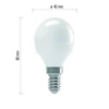 Kép 4/7 - EMOS Basic LED izzó E14 8,3W 900lm meleg fehér