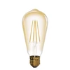 Kép 2/11 - EMOS Vintage LED izzó ST64 E27 4W 470lm meleg fehér+