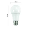 Kép 7/10 - EMOS Classic LED izzó A60 E27 10.7W 1060lm természetes fehér