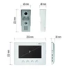 Kép 15/16 - EMOS Videó kaputelefon szett EM-03M 2WIRE