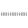Kép 1/3 - EMOS Sorkapocs 12x4.0 mm fehér 1db