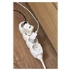 Kép 2/6 - Hosszabbító 5 m / 4 aljzat / fehér / PVC / 1,5 mm2