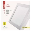 Kép 6/11 - EMOS LED panel falon kívüli 18W 1500lm IP20 meleg fehér