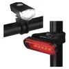 Kép 8/16 - P3923 első + hátsó tölthető LED kerékpár lámpa, 90 lm