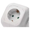 Kép 5/8 - Hosszabbító - kocka 1,9 m / 4 aljzat / fehér / PVC / USB / 1,5 mm2